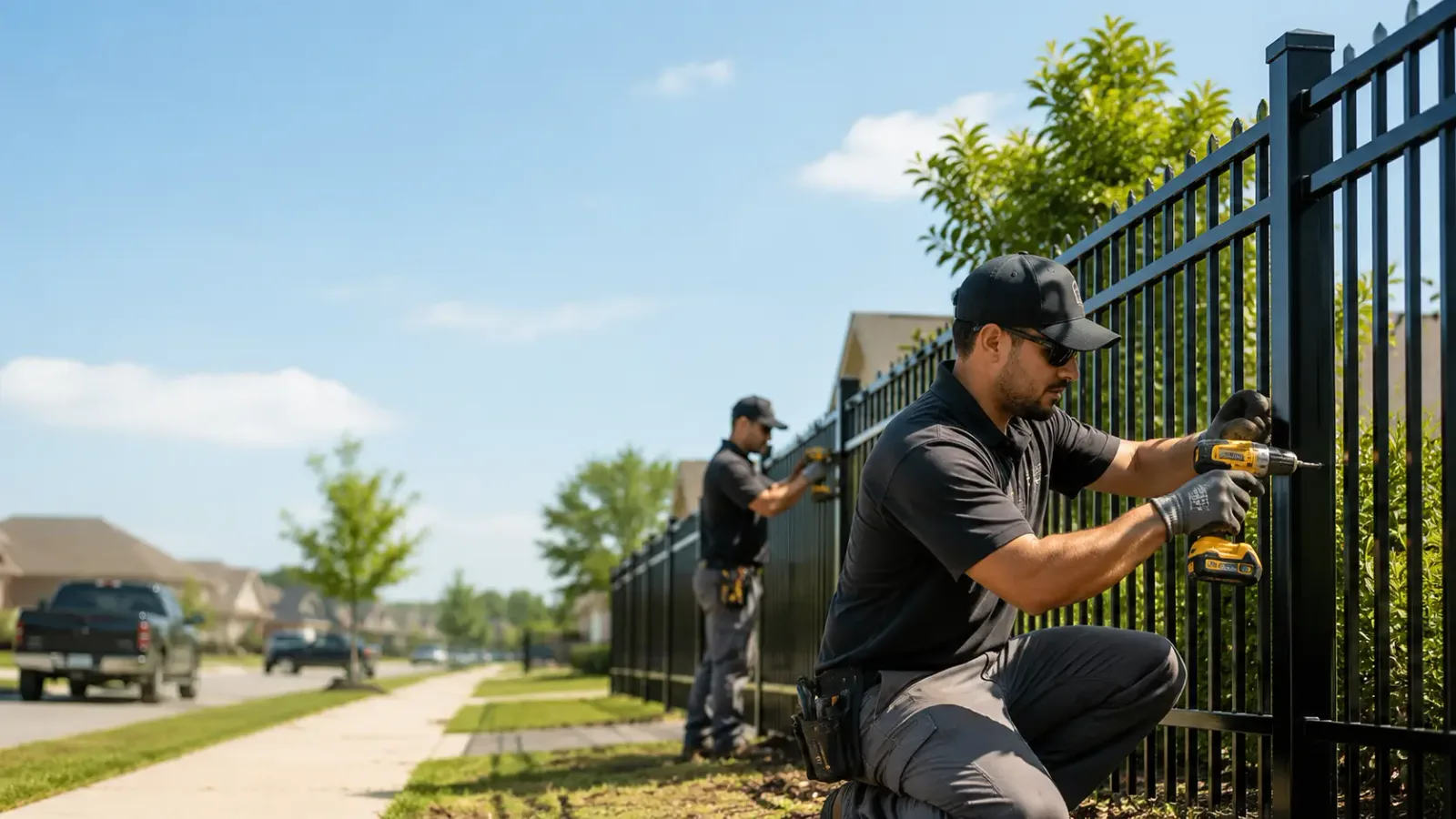 Metal Fence Installation in Grant, MI